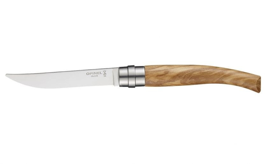 Noże do steków, drewno oliwne, 4 sztuki - Opinel w grupie Nakrycie stołu / Sztućce / Noże w The Kitchen Lab (1861-22667)