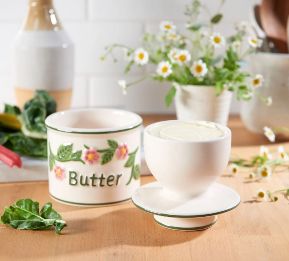 Garnek na masło, Floral - Butter Bell® Garnek na masło, Floral - Butter Bell®