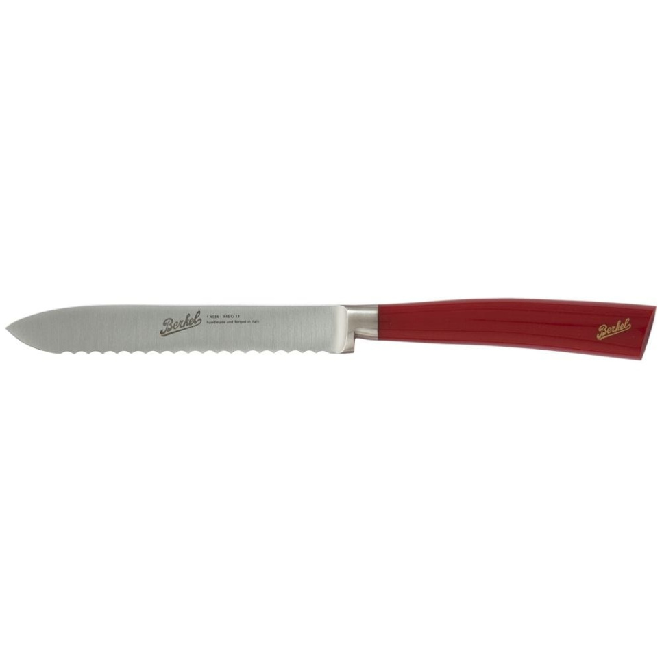 Nóż uniwersalny, 12 cm, Elegance Red - Berkel w grupie Gotowanie / Noże kuchenne / Noże użytkowe w The Kitchen Lab (1870-23958)