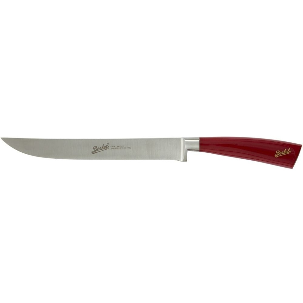Nóż do krojenia w plastry, 22 cm, Elegance Red - Berkel w grupie Gotowanie / Noże kuchenne / Inne noże w The Kitchen Lab (1870-23960)