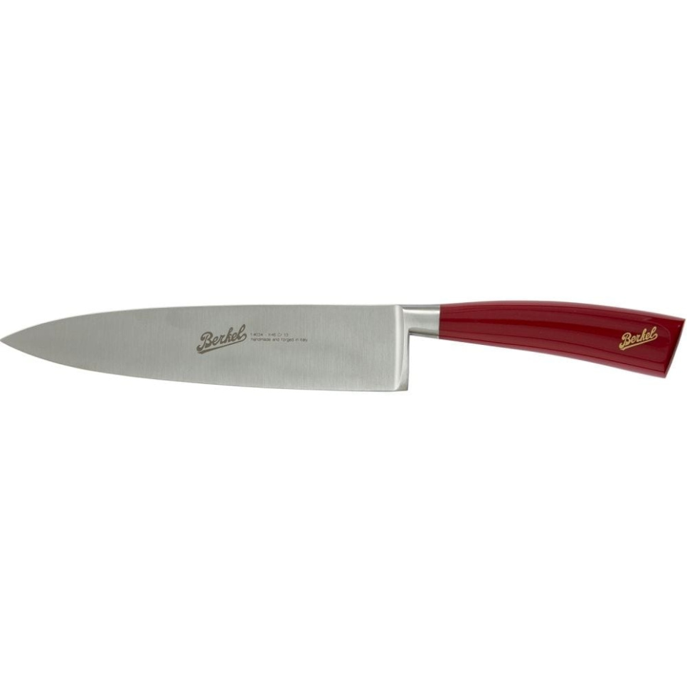 Nóż szefa kuchni, 20 cm, Elegance Red - Berkel w grupie Gotowanie / Noże kuchenne / Noże szefa kuchni w The Kitchen Lab (1870-23962)