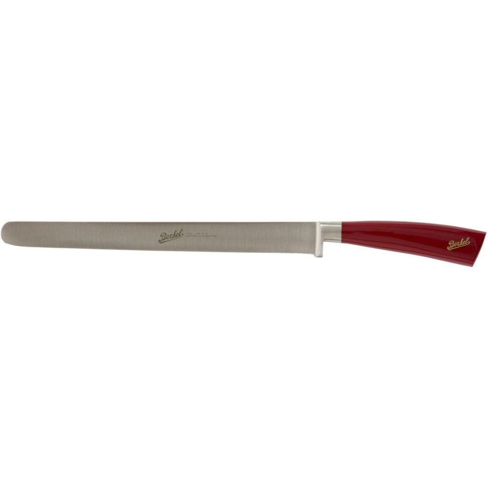 Nóż do salami, 26 cm, Elegance Red - Berkel w grupie Gotowanie / Noże kuchenne / Inne noże w The Kitchen Lab (1870-23968)