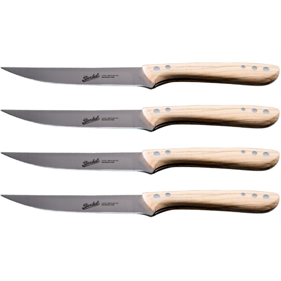 Noże do steków, 4 sztuki, Maxi Olive - Berkel w grupie Gotowanie / Noże kuchenne / Zestaw noży w The Kitchen Lab (1870-23995)