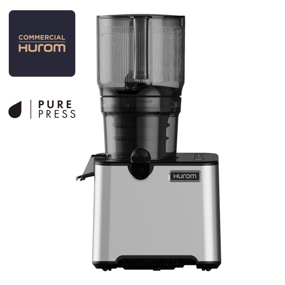  Slow Juicer CP50, Commercial, Platinum Silver - Hurom w grupie Urządzenia kuchenne / Sokowirówki i wyciskarki do soków / Powolne sokowirówki w The Kitchen Lab (1904-35986)