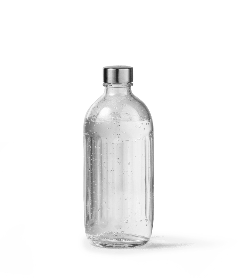 Szklana butelka Pro, 800ml - Aarke w grupie Urządzenia kuchenne / Pozostałe urządzenia kuchenne / Maszyna do produkcji kwasu węglowego w The Kitchen Lab (1966-26784)