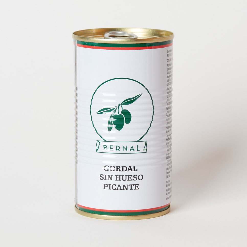 Odrylowane Oliwki Gordal, Picante, 150 g - Bernal w grupie Gotowanie / Kolonialne w The Kitchen Lab (1971-35968)