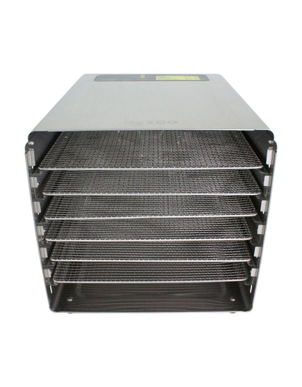Dehydrator Mini DH02 ze stali nierdzewnej z wyświetlaczem dotykowym, 6 tacek - Byzoo Dehydrator Mini DH02 ze stali nierdzewnej z wyświetlaczem dotykowym, 6 tacek - Byzoo