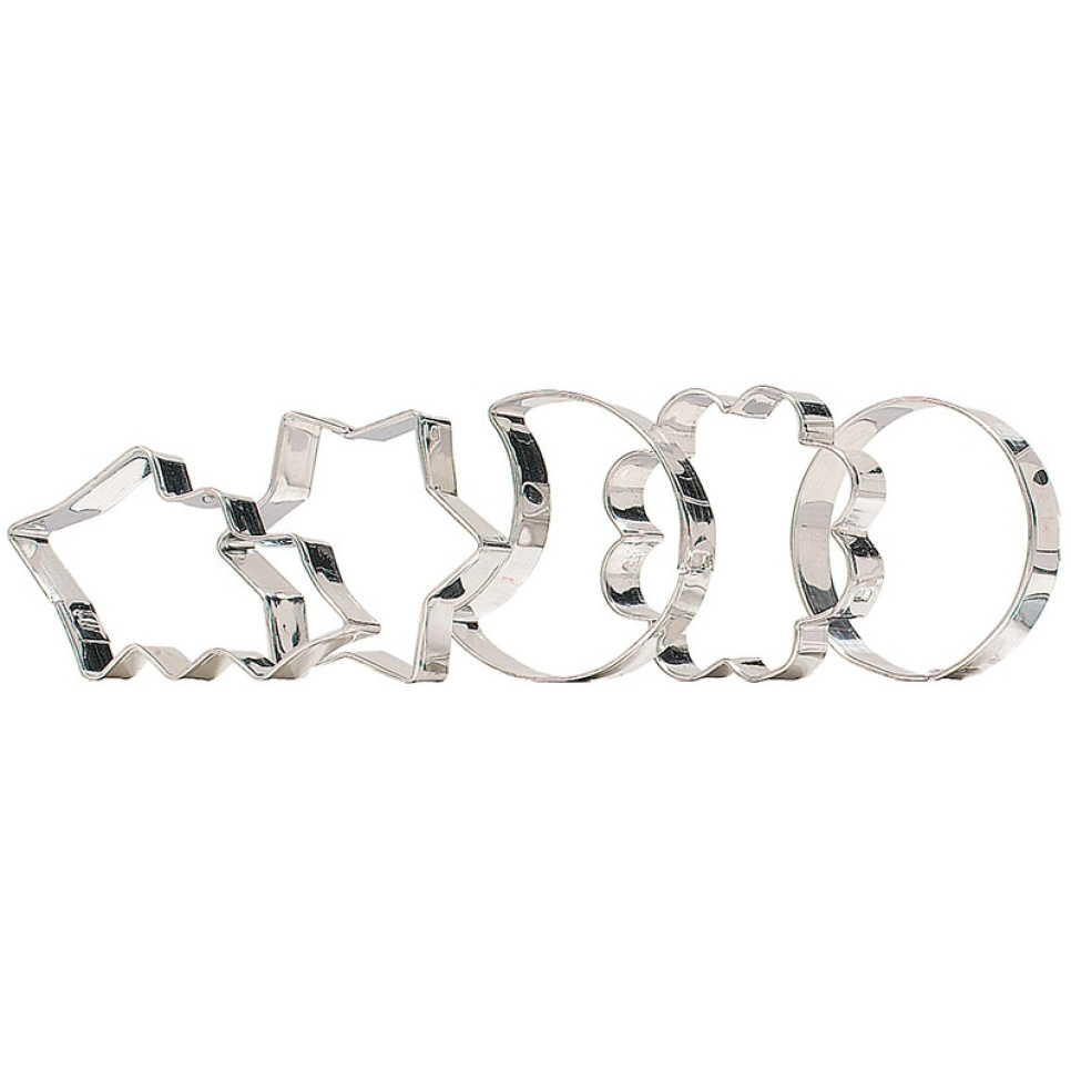 Foremki do pierników, opakowanie 5 sztuk - Jonas of Sweden Foremki do pierników, opakowanie 5 sztuk - Jonas of Sweden