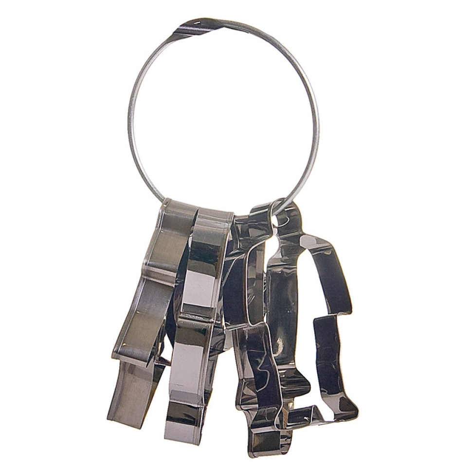 Foremki do pierników, opakowanie 5 sztuk - Jonas of Sweden Foremki do pierników, opakowanie 5 sztuk - Jonas of Sweden