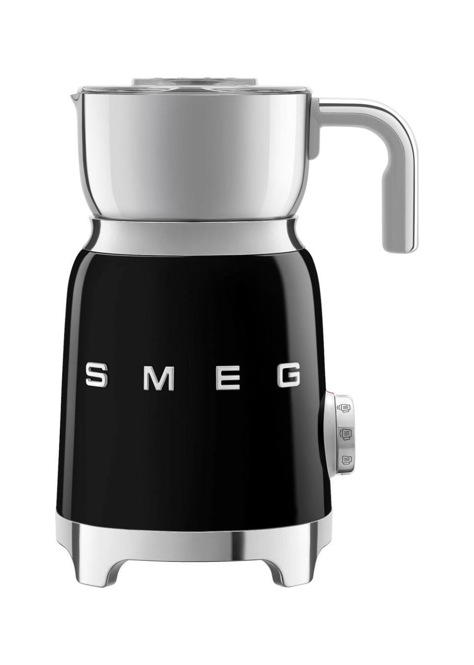 Spieniacz do mleka, czarny - Smeg w grupie Herbata i kawa / Akcesoria do kawy / Spieniacz do mleka w The Kitchen Lab (1984-24966)