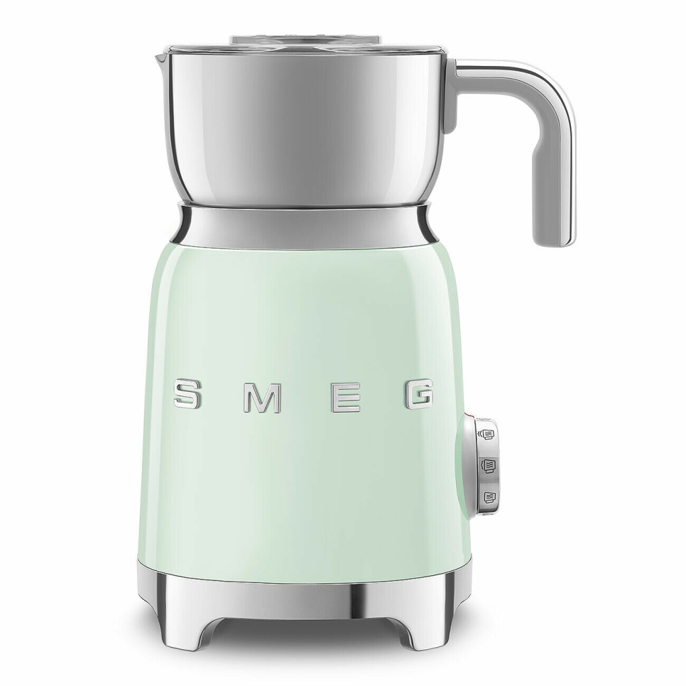 Spieniacz do mleka, pastelowy zielony - Smeg w grupie Herbata i kawa / Akcesoria do kawy / Spieniacz do mleka w The Kitchen Lab (1984-24969)