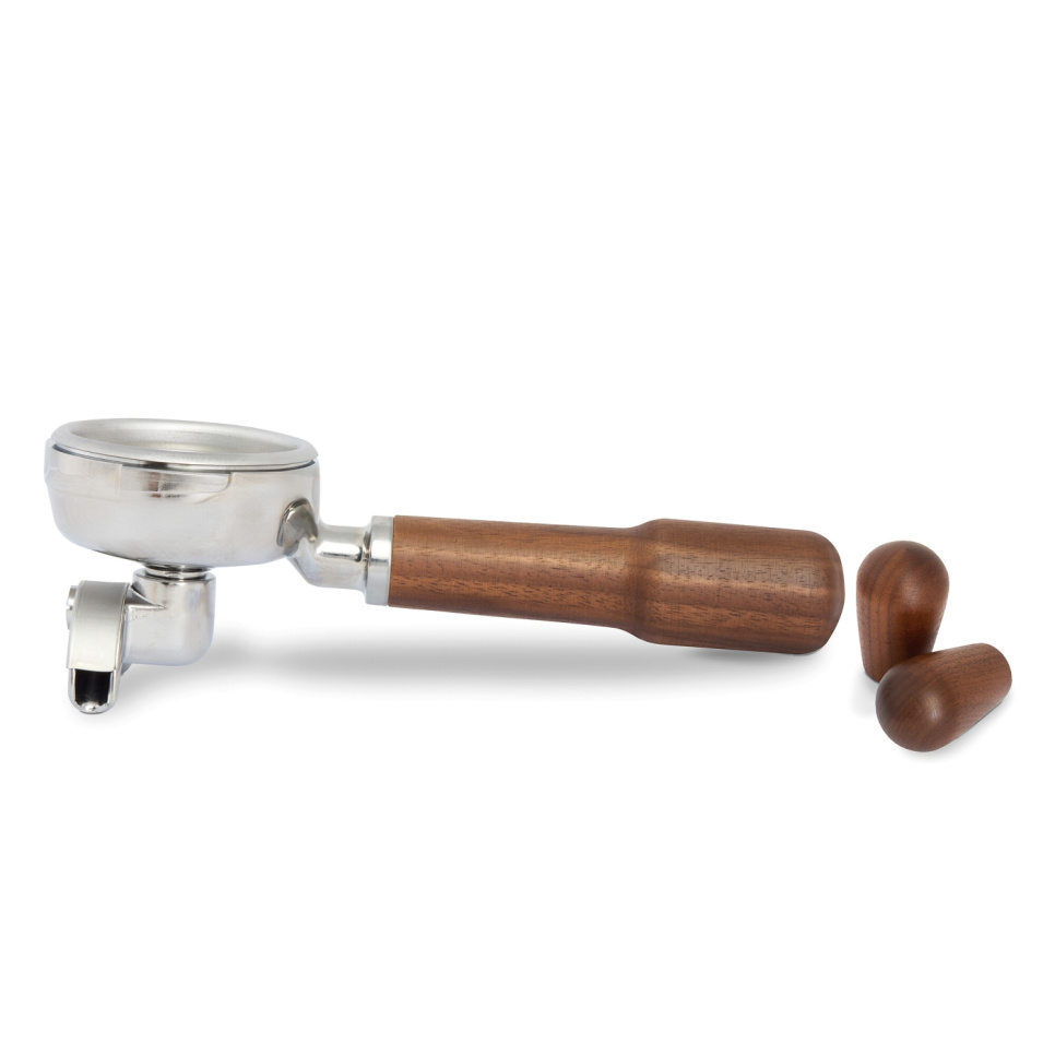 Zestaw z portafiltrem i pokrętłami do Cellini Evoluzione, orzech włoski - La Pavoni w grupie Herbata i kawa / Akcesoria do kawy / Inne akcesoria w The Kitchen Lab (1984-31484)
