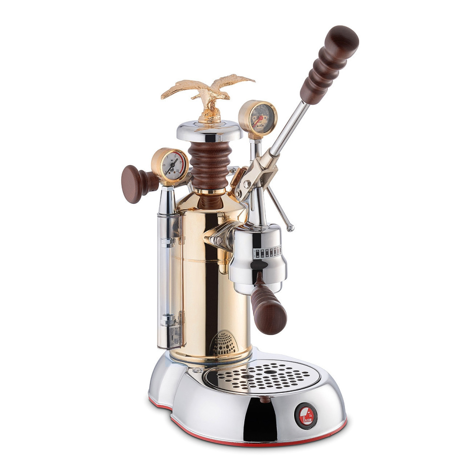 Ręczny ekspres do espresso w stylu retro, Esperto Competente, złoty - La Pavoni w grupie Herbata i kawa / Brew coffee / Ekspresy do kawy w The Kitchen Lab (1984-31505)