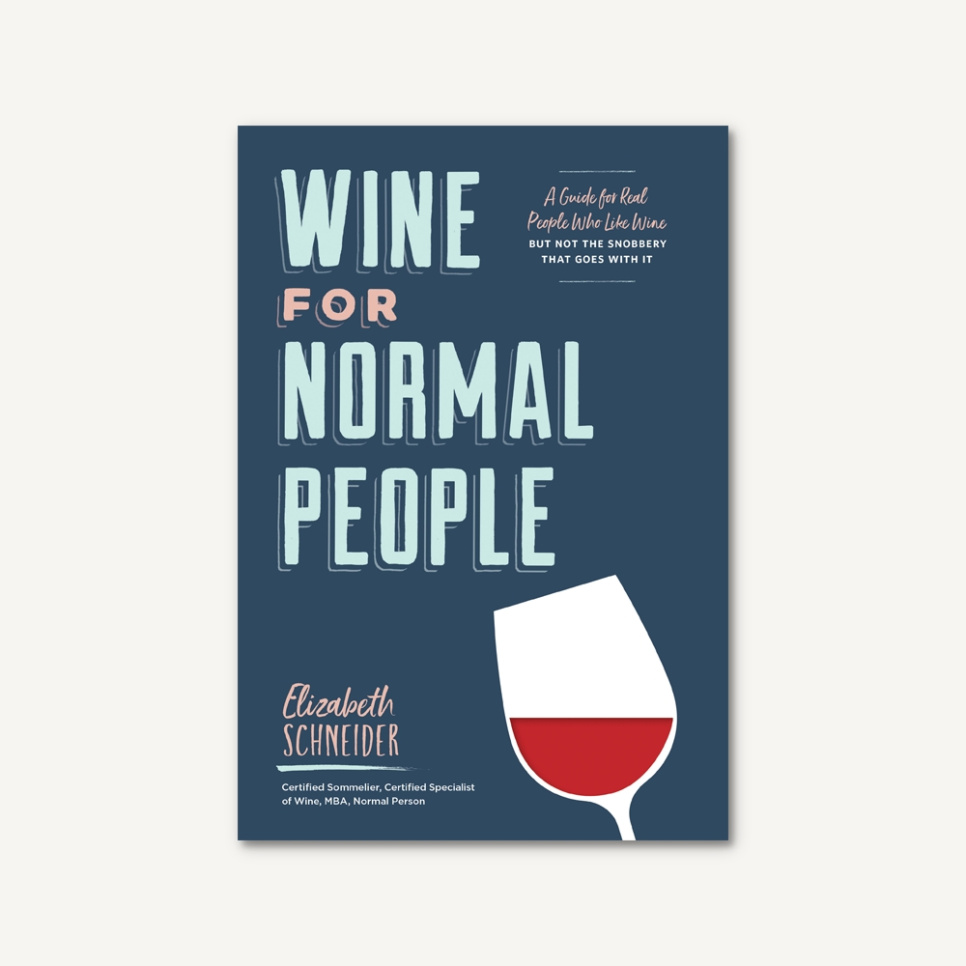 Wine for Normal People - Elizabeth Schneider w grupie Gotowanie / Książki kucharskie / Napoje / Wino w The Kitchen Lab (1987-27156)