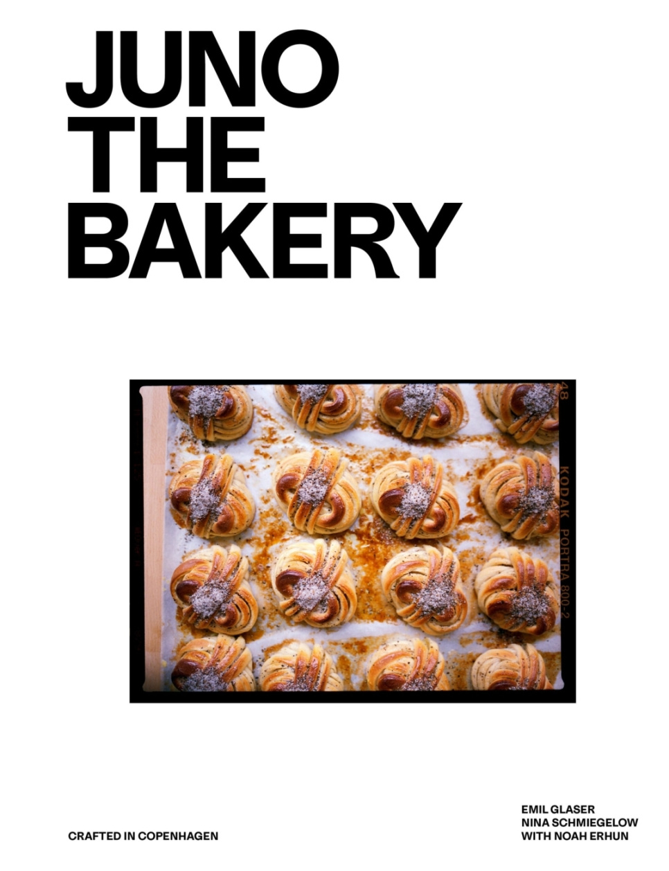 Juno the Bakery - Emil Glaser, Nina Schmiegelow w grupie Gotowanie / Książki kucharskie / Chleb & Cukiernictwo / Chleb & Piekarstwo w The Kitchen Lab (1987-33557)