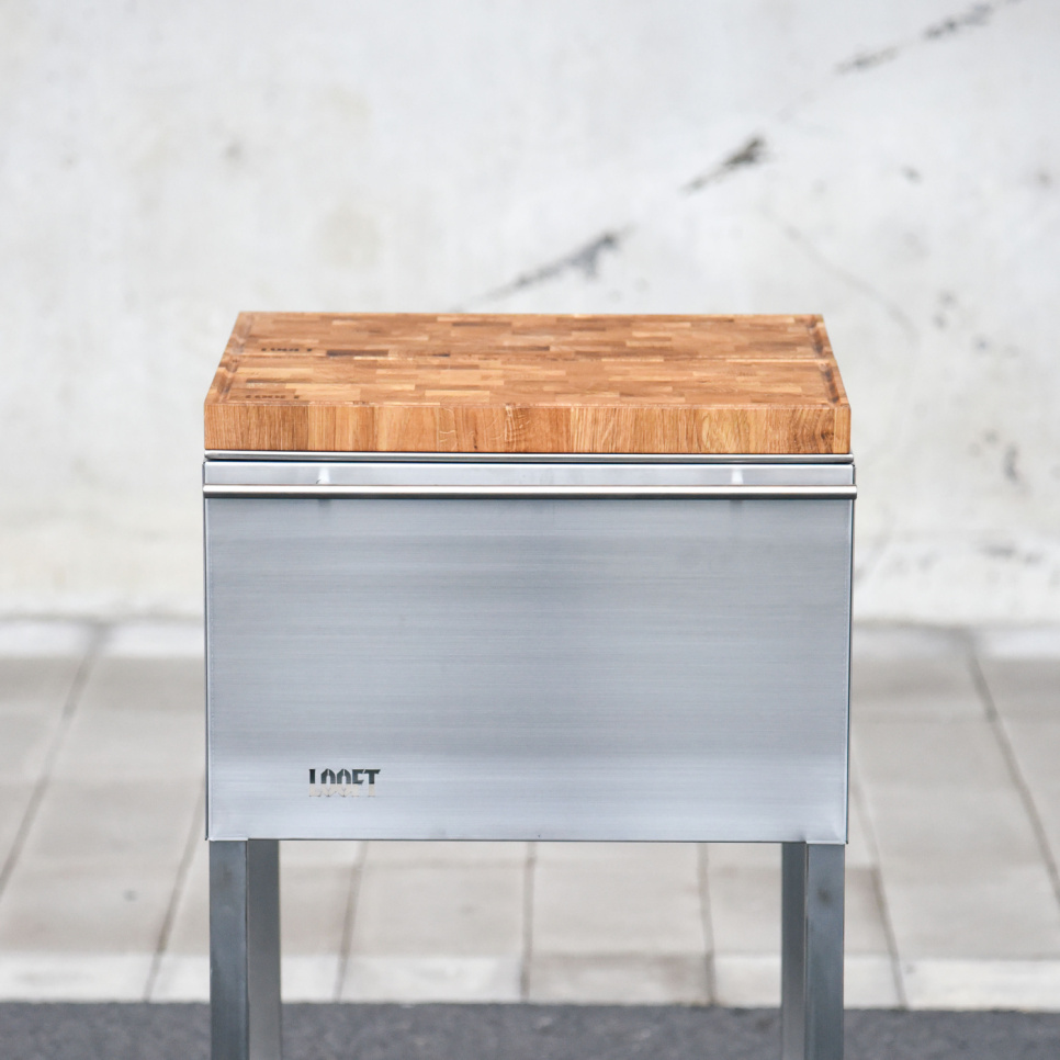 Deska do krojenia, z możliwością integracji z blatem roboczym – Looft