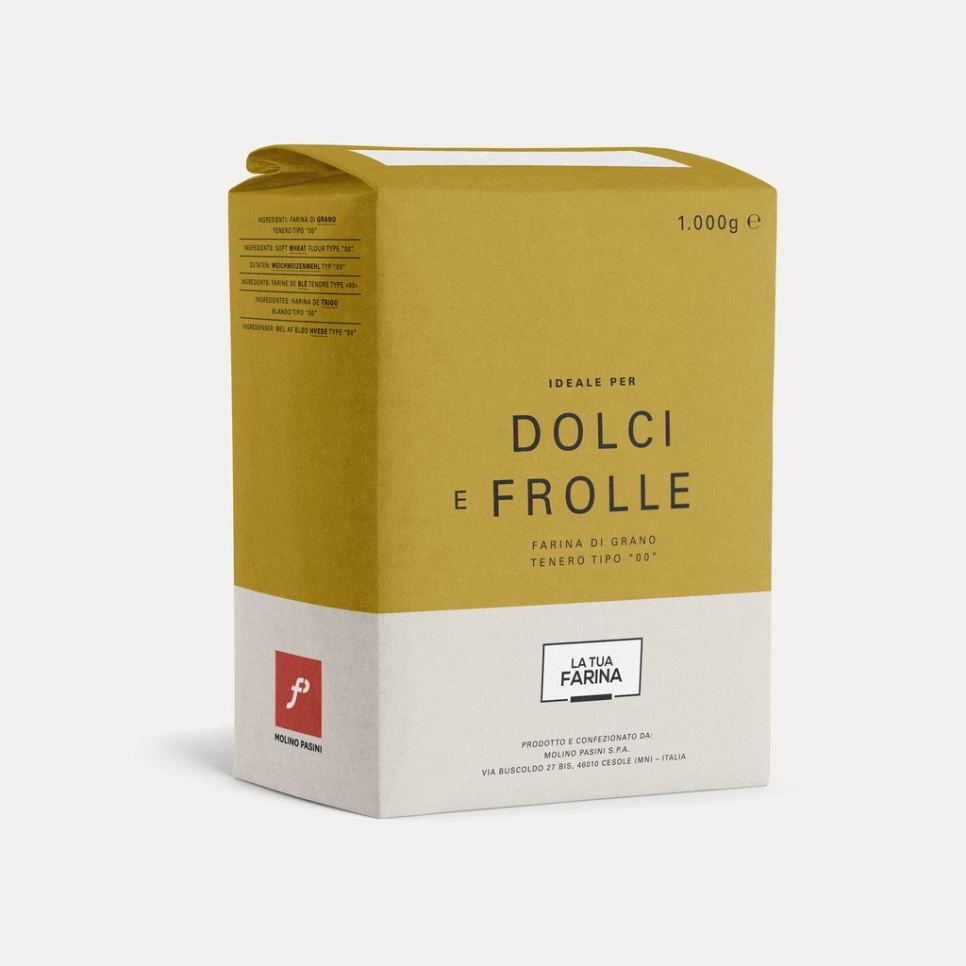 Mąka, Dolci e Frolle, 1 kg (Ciasta i ciastka) - Molino Pasini w grupie Gotowanie / Kolonialne w The Kitchen Lab (2022-25694)