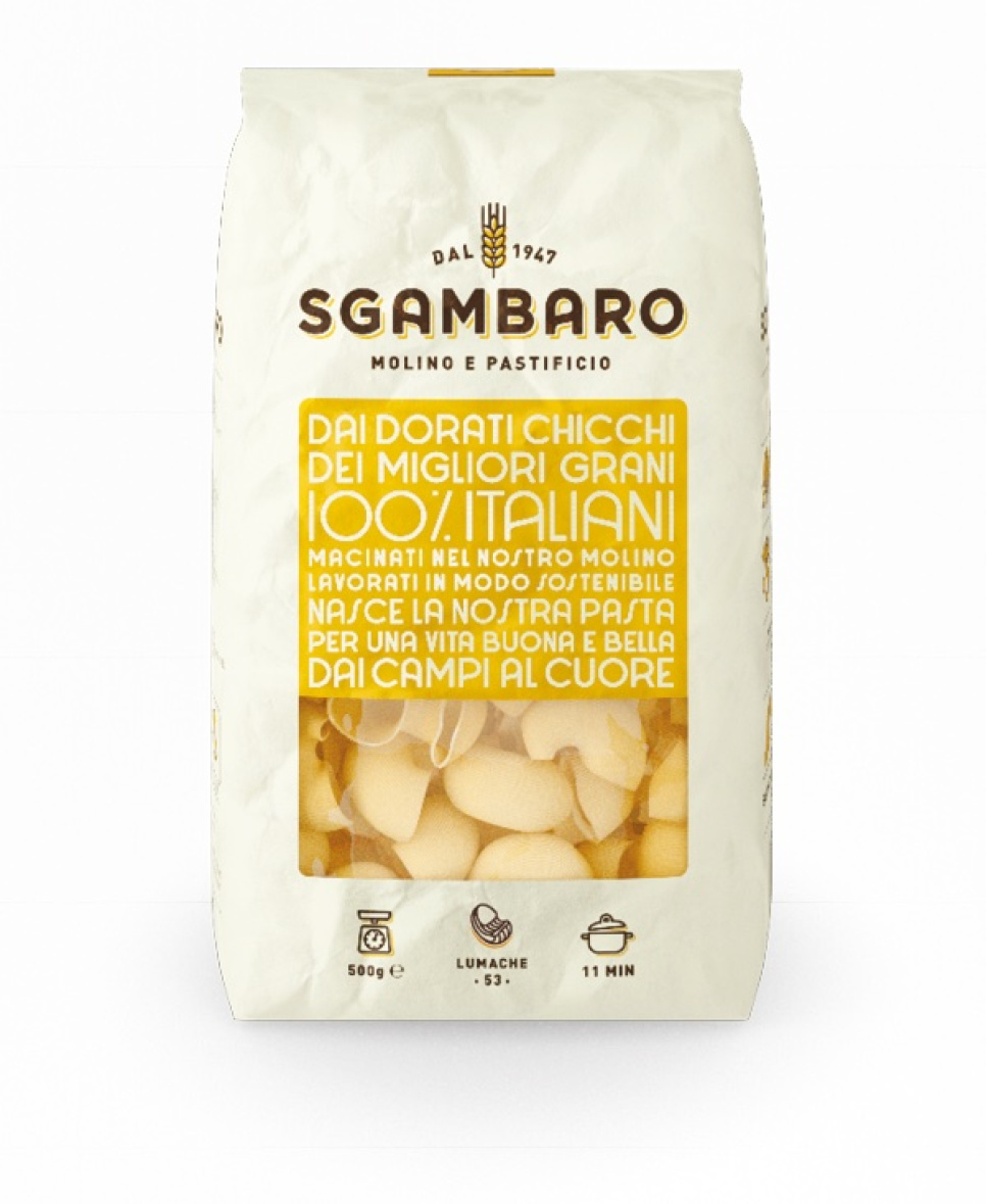 Lumache Linea Gialla Marco Aurelio, 500g - Sgambaro w grupie Gotowanie / Kolonialne w The Kitchen Lab (2022-28325)