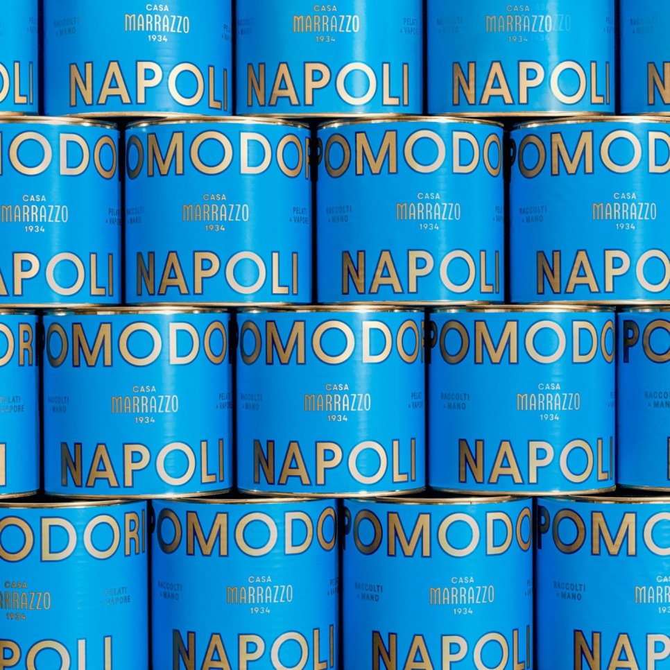 Całe pomidory w puszce, Pomodori Napoli, 420g - Casa Marrazzo Całe pomidory w puszce, Pomodori Napoli, 420g - Casa Marrazzo