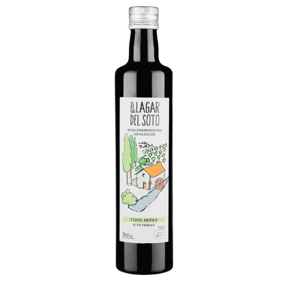 Ekologiczna oliwa z oliwek, wczesny zbiór, 500 ml - Jacoliva Lagar del Soto w grupie Gotowanie / Kolonialne w The Kitchen Lab (2042-25775)