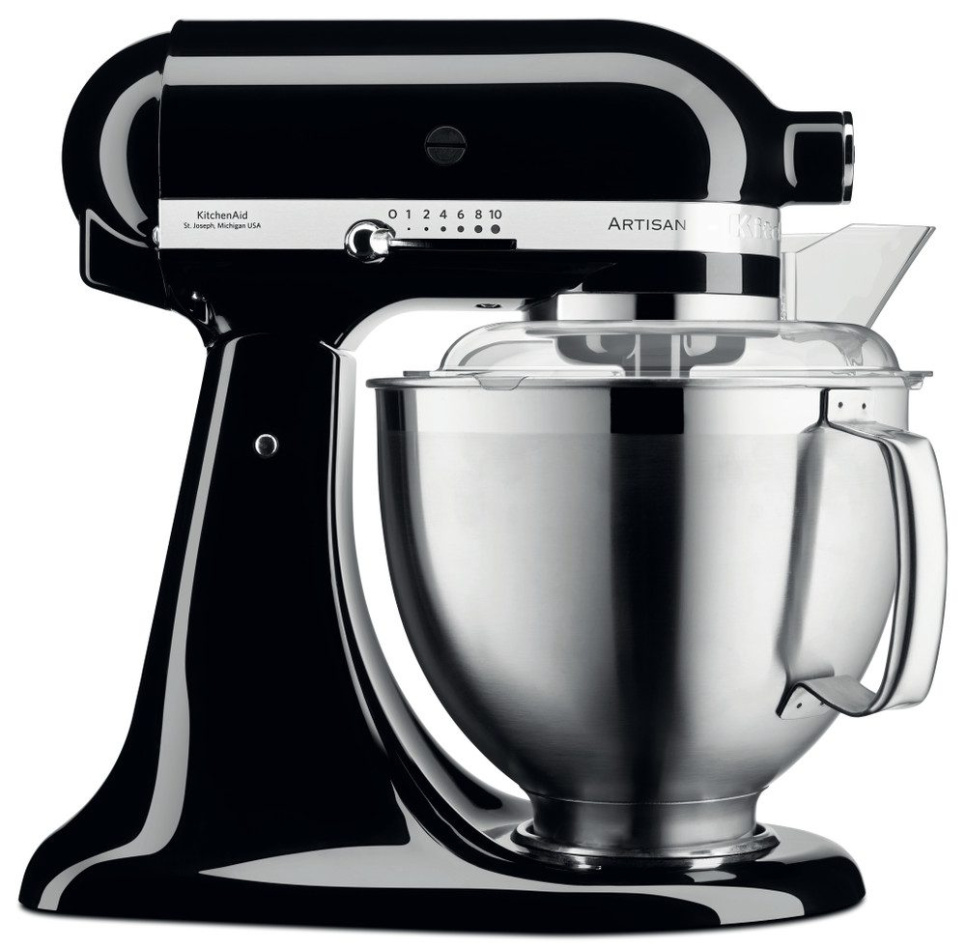Robot kuchenny, Artisan 5KSM185PS, Onyx Black - KitchenAid w grupie Urządzenia kuchenne / Mieszaj i siekaj / Pomocnicy w The Kitchen Lab (2069-26681)