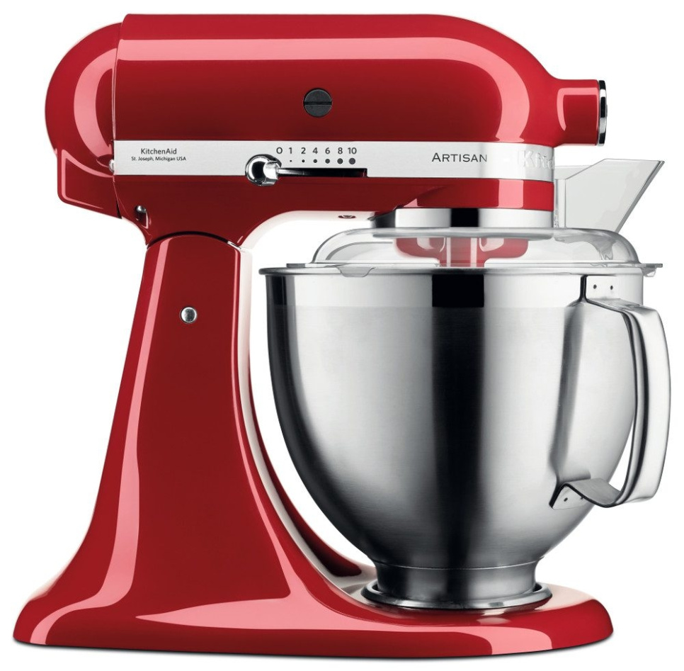 Robot kuchenny, Artisan 5KSM185PS, Empire Red - KitchenAid w grupie Urządzenia kuchenne / Mieszaj i siekaj / Pomocnicy w The Kitchen Lab (2069-26682)