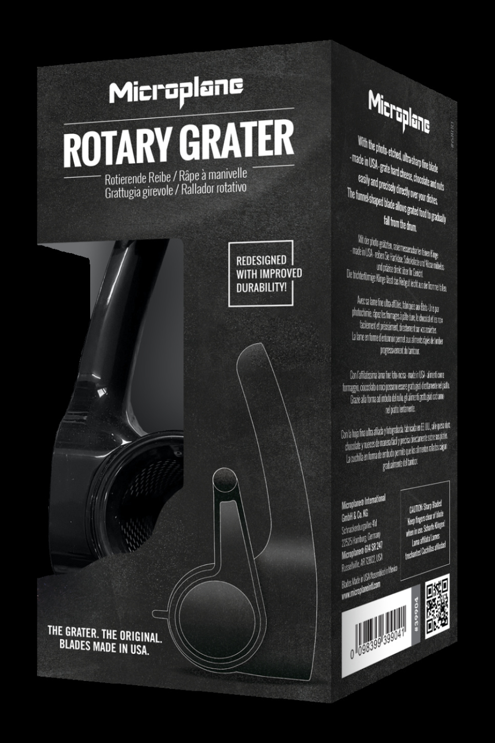 Obrotowa tarka do sera, tarka do parmezanu - Microplane Obrotowa tarka do sera, tarka do parmezanu - Microplane