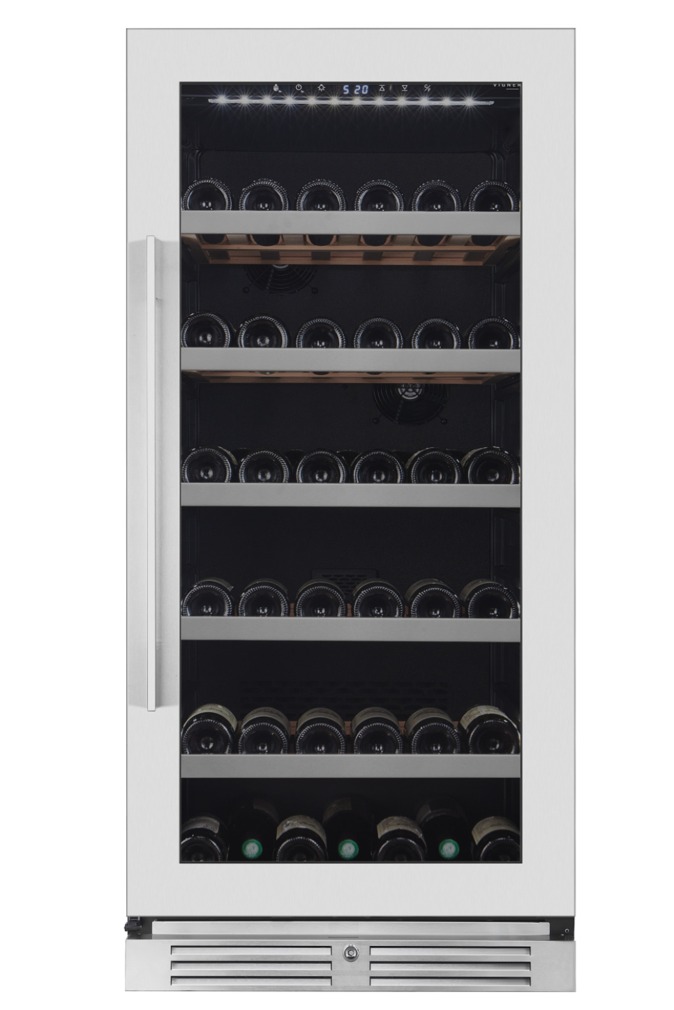Chłodziarka do wina, Storage 130 SS - Vigneron w grupie Urządzenia kuchenne / Chłodzenie i mrożenie / Lodówki do wina w The Kitchen Lab (2140-27932)