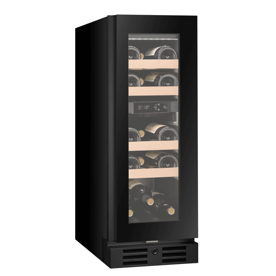 Winiarka Designline 30, Dwie strefy, Czarny, 718 - Vigneron