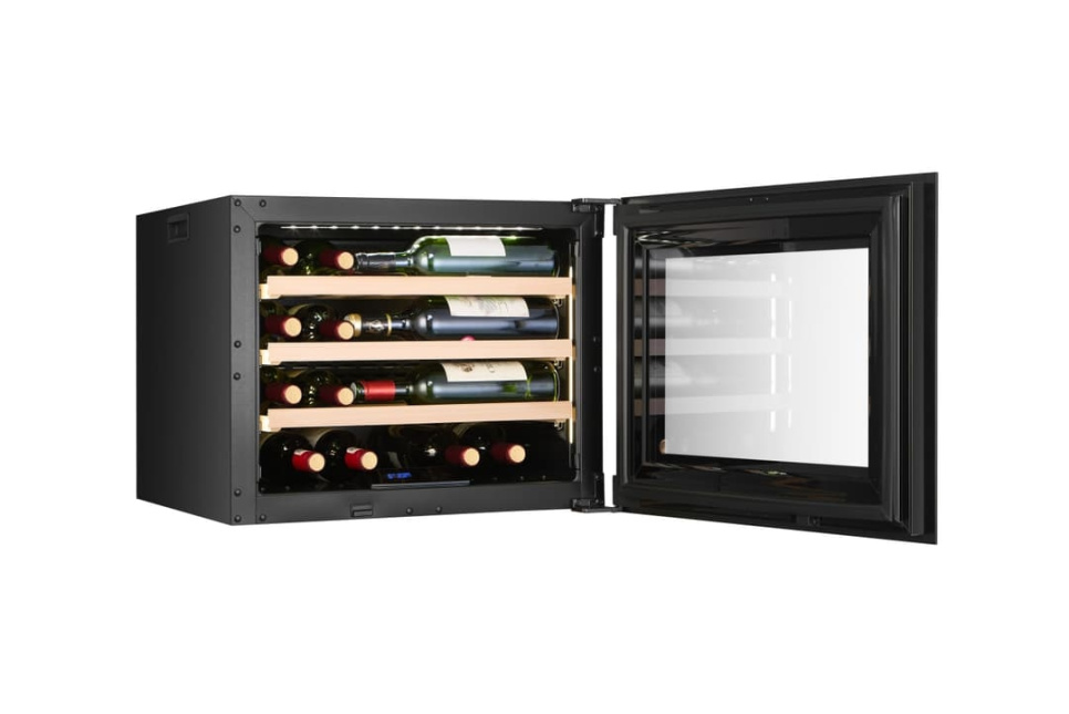 Winiarka Kitchen Built-in 45, Jedna strefa, Czarny - Vigneron
