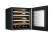 Winiarka Kitchen Built-in 60, Dwie strefy, Czarny - Vigneron
