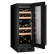 Winiarka Kitchen Collection 30, Dwie strefy, Czarny - Vigneron