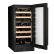 Winiarka Kitchen Collection 40, Dwie strefy, Czarny - Vigneron