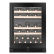 Winiarka Kitchen Collection 60, Dwie strefy, Czarny - Vigneron