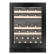 Winiarka Kitchen Collection 60, Dwie strefy, Czarny - Vigneron