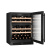Winiarka Kitchen Collection 60, Dwie strefy, Czarny - Vigneron
