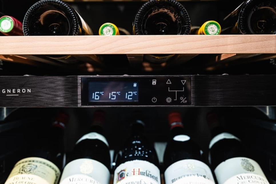 Winiarka Kitchen Integrated 180, Trzy strefy - Vigneron