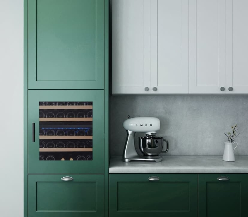 Winiarka Kitchen Integrated 60, Dwie strefy - Vigneron