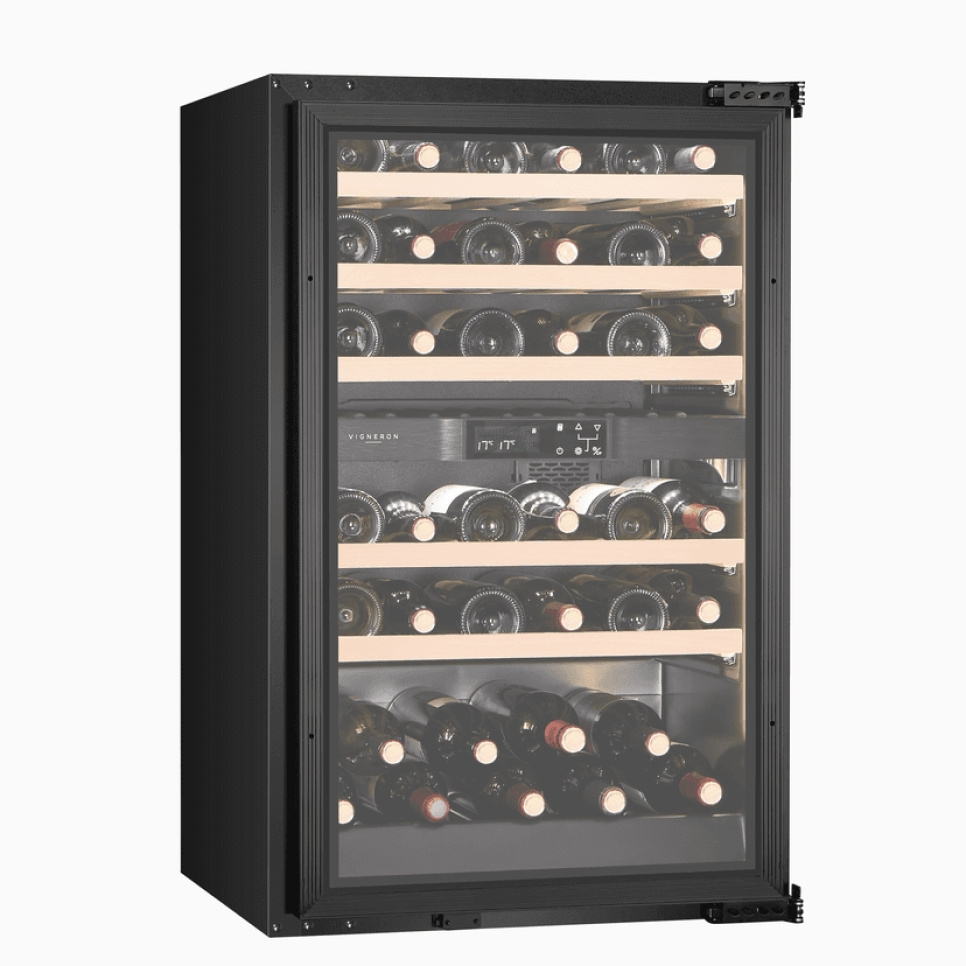 Winiarka Kitchen Integrated 90, Dwie strefy - Vigneron