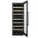 Winiarka Storage 170, Dwie strefy, Czarny - Vigneron