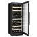 Winiarka Storage 170, Dwie strefy, Czarny - Vigneron