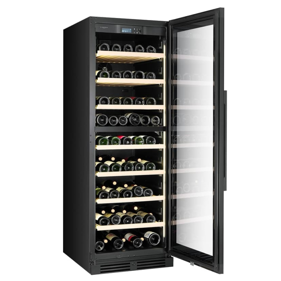 Winiarka Storage 170, Dwie strefy, Czarny - Vigneron