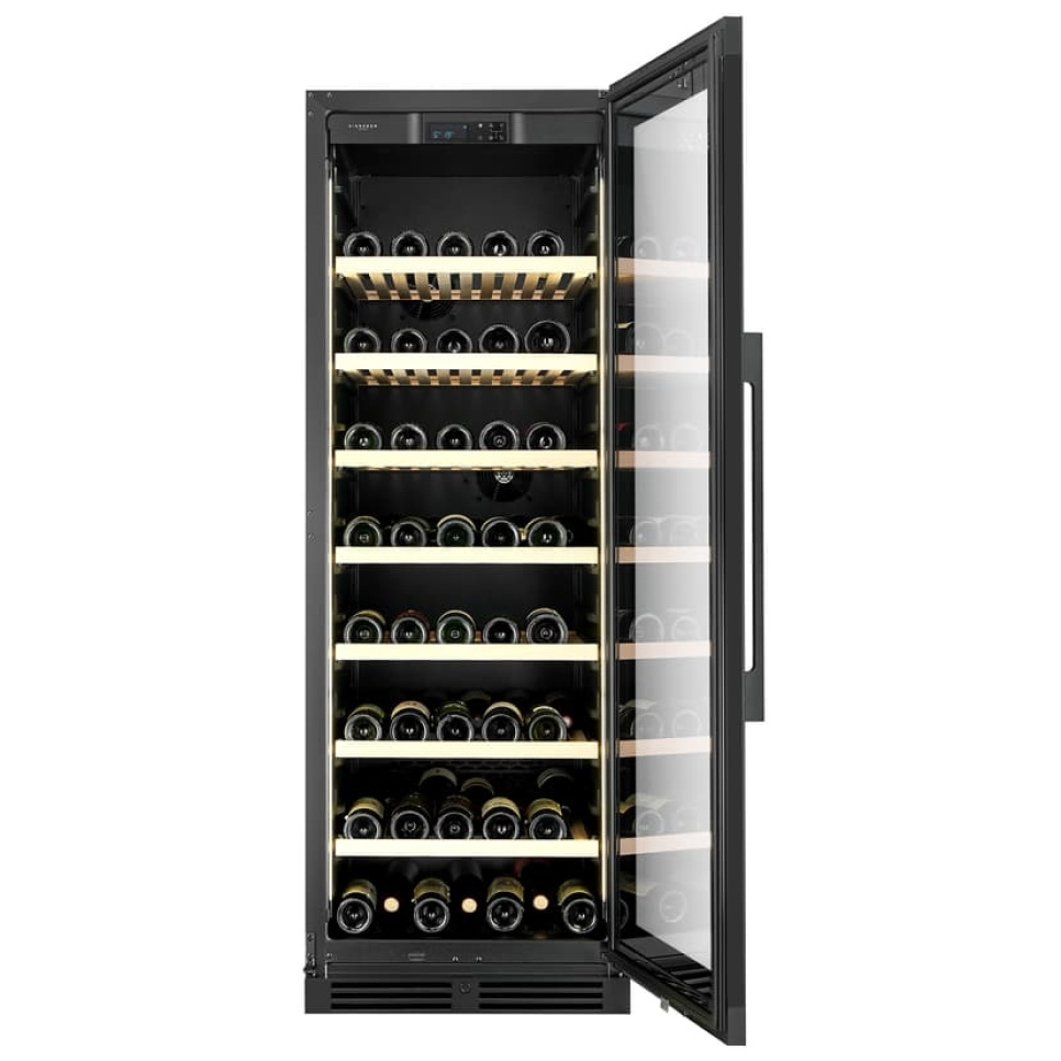 Winiarka Storage 170, Jedna strefa, Czarny - Vigneron