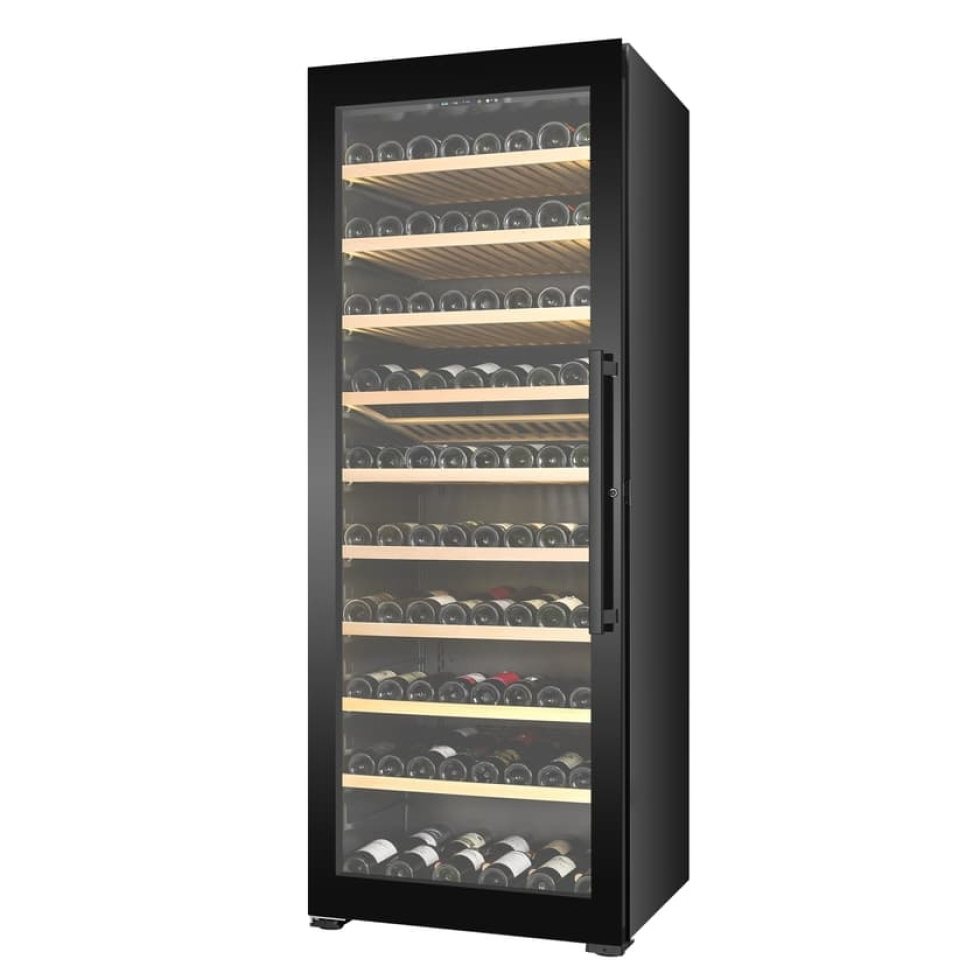 Winiarka Storage 200, Jedna strefa, Czarny, Lewy - Vigneron