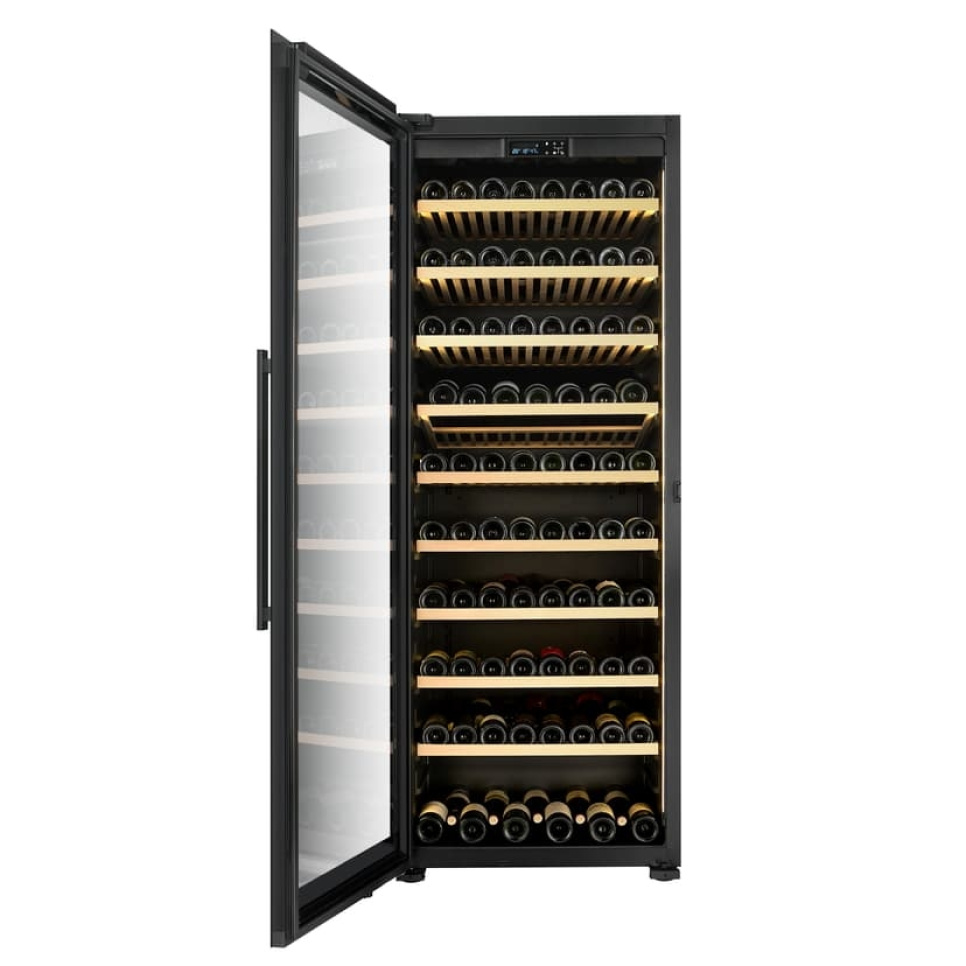 Winiarka Storage 200, Jedna strefa, Czarny, Lewy - Vigneron