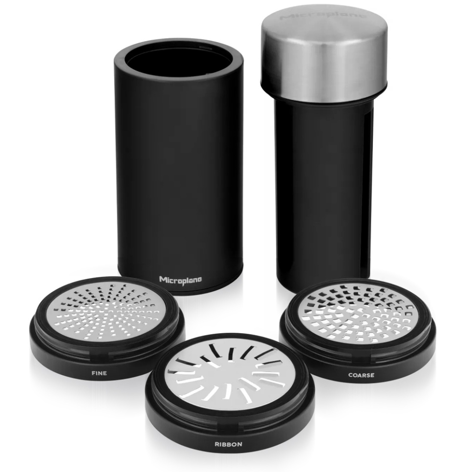 Uniwersalny młynek/uniwersalny rozdrabniacz z trzema funkcjami - Microplane Uniwersalny młynek/uniwersalny rozdrabniacz z trzema funkcjami - Microplane