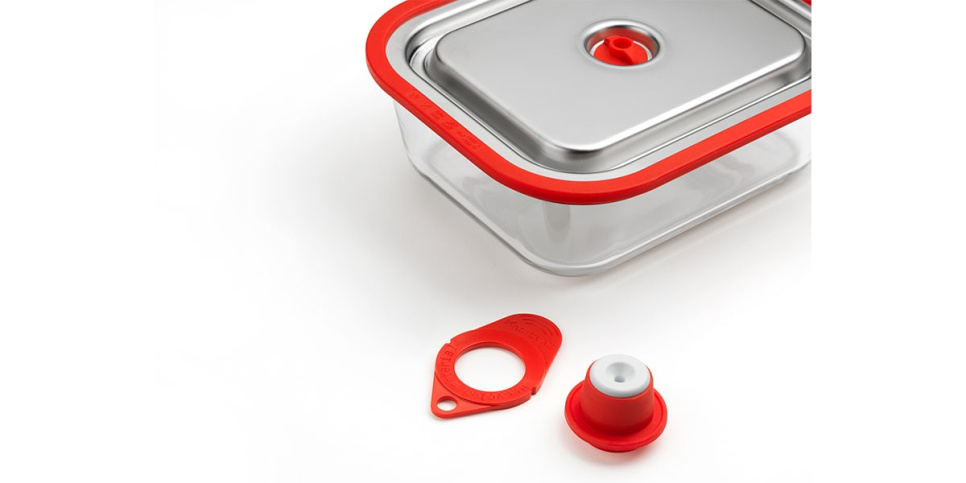 Szklane pudełko do zgrzewarka próżniowa, Free - Magic Vac Szklane pudełko do zgrzewarka próżniowa, Free - Magic Vac