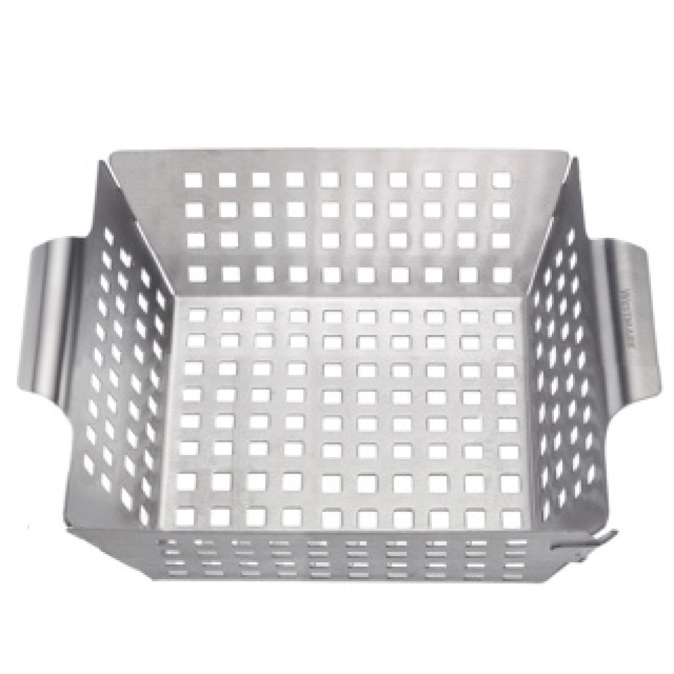 Perforowany kosz do grilla ze stali nierdzewnej, 21,5 x 26,5 cm - Westmark w grupie Grille, kuchenki i piekarniki / Akcesoria do grillowania / Grille w The Kitchen Lab (2190-32121)
