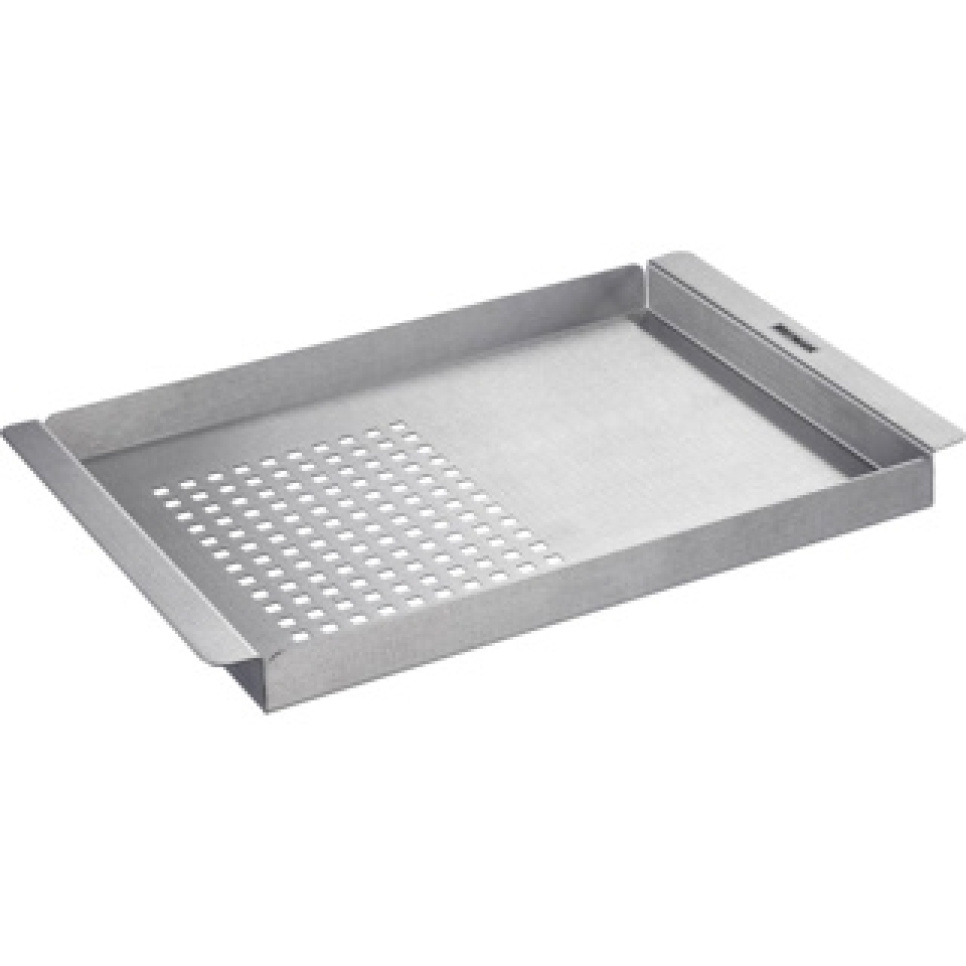 Płyta grillowa ze stali nierdzewnej 2 w 1, 34 x 23 cm - Westmark w grupie Grille, kuchenki i piekarniki / Akcesoria do grillowania / Grille w The Kitchen Lab (2190-32123)