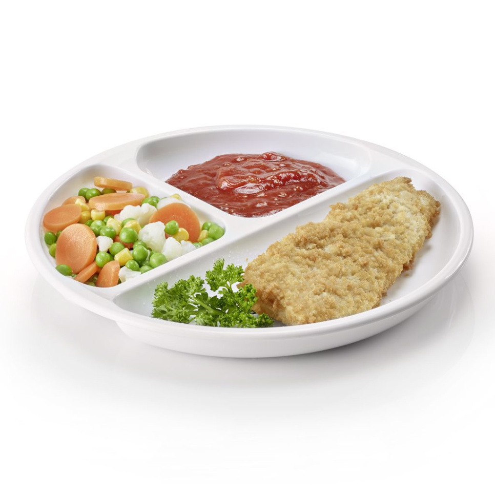 Plastikowy talerz trzykomorowy, 25 cm - Westmark Plastikowy talerz trzykomorowy, 25 cm - Westmark